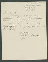 Letter From Harold Jackman, December 22, 1947