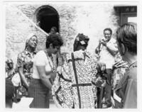 Waiting in Line for a Priest, circa 1972
