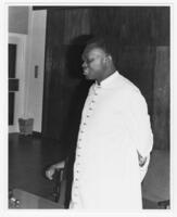 Man Wearing a Thobe, circa 1972