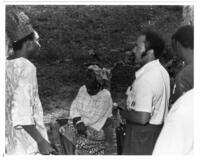 Old Woman Sitting, circa 1972