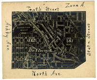 Atlanta Map, Zone A, circa 1925