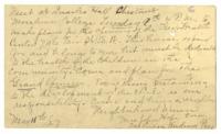 Correspondence from Mrs. John Hope and Mrs Lydia Andrews, May 11, 1927