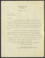 Correspondence Between Mrs. John Hope and J. M. High Co., October 5, 1931