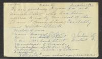 Correspondence About Case 1, October 17, 1931