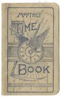 Monthly Time Book, 1912