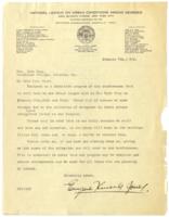 Correspondence Between Eugene Kinckle Jones and Mrs. John Hope, January 7, 1918