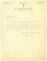 Correspondence From Harriet E. Shepard to Neighborhood Union, May 7, 1926