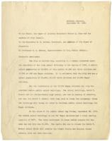 Citizens Committee Report and Petition, September 29, 1923