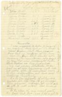 Community Organization Report, circa 1925