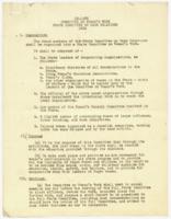 By-Laws Committee on Woman's Work State Committee on Race Relations, 1924
