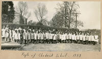 Pupils of Chadwick School, 1933