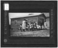 Teacher and Students, circa 1935