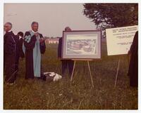Groundbreaking- John H. Lewis Health, Physical Education and Recreation Building, circa 1975