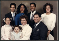 Maynard Jackson, Valerie, and Their Children, 1987