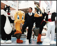 Maynard Jackson and the Looney Tunes, circa 1990
