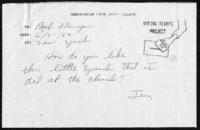 Correspondence From Jerry Wilson, June 21, 1982