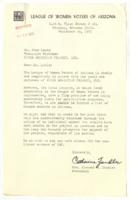 Correspondence Between Mr. John Lewis and Mrs. Clement W. Zandler, September 26, 1971