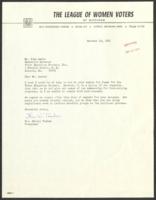 Correspondence Between Mr. Lewis and Mrs. Marvin Tomber, October 20, 1971