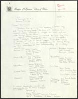 Correspondence Between Mr. Lewis and Kay Merriam, October 7, 1971