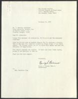 Correspondence Between Nancy S. Bohman and Mr. J. Stanley Alexander, December 10, 1976