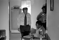 John R. Lewis with Voters, circa 1977