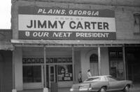 Downtown Plains, Georgia, circa 1977