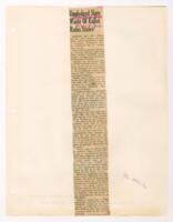 "Unpledged Slate Waste of Ballot Rains States", April 1, 1964