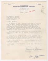 Correspondence from Bernice C. Johnson to Barbara Whitaker, March 4, 1964