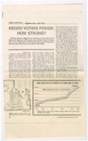 "Negro Voting Power: How Strong?" September 29, 1969