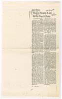 "Negro Voters A stir in the Peach State", June 6, 1970