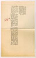 "Negro Voting Rights", August 8, 1969
