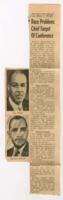 "Race Problems Chief Target of Conference", March 14, 1969