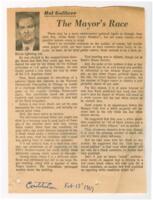 "The Mayors Race", February 19, 1969