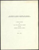 "The Effects of Federal Examiners and Organized Registration Campaigns on Negro Voter Registration", July 1966