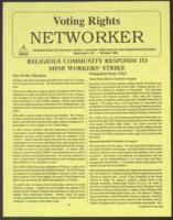 "Religious Community Responds to Mine Workers' Strike", October 1989