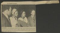 Jimmy Carter with John Lewis and Coretta Scott-King, September 2, 1976
