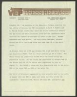 VEP Press Release, August 20, 1982