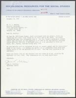Correspondence from Jane L. Schiller to E. J. Neeley, November 25, 1970