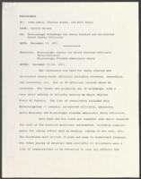 Correspondence from Gloria Gaines to John Lewis, Charles Rooks, and Bill Ezell, December 13, 1971
