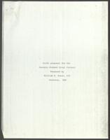 "Draft Proposal for the Georgia Student Rural Project", circa 1967