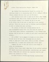 "Student Voter Registration Project - Summer 1966", August 17, 1966