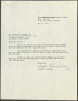 Correspondence from Virgil C. Dimery to Vernon Jordan, May 18 , 1966