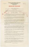 The Associated Negro Press Deadline Release, December 30, 1963