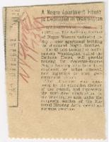 "Negro Apartment House Is Dedicated in Washington", January 1964