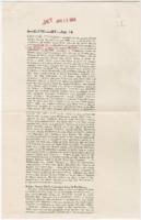 Press Release on New York City Deb Ball and Cocktail Chit Chat, January 14, 1965