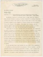 Press Release "Strong Resolutions Supporting Autherine Lucy and Rosa Parks Passed by the National Council of Negro Women...Help Pledged", February 25, 1956