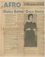 "Daisy Bates' Own Story" Article, November 9, 1957