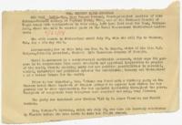 "Mrs. Bethune Sails Overseas" Article, July 7, 1954