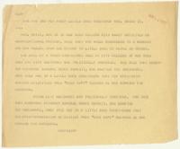 News Release on Mrs. Bates, November 14, 1957