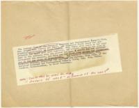 News Release on Fannie Lou Hamer, circa 1965